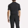 Herren-Polohemd mit gebondetem Kragen und Farbblockdesign