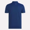 Herren-Polohemd mit gebondetem Kragen und Farbblockdesign