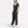 Herren-Polohemd mit gebondetem Kragen und Farbblockdesign