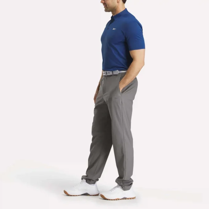 Herren-Polohemd mit kurzen Ärmeln aus gebondetem Micro-Piqué