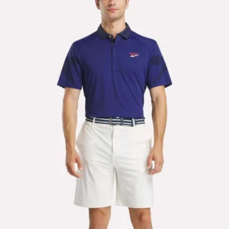 Herren-Polohemd Signature Vector Colorblocked