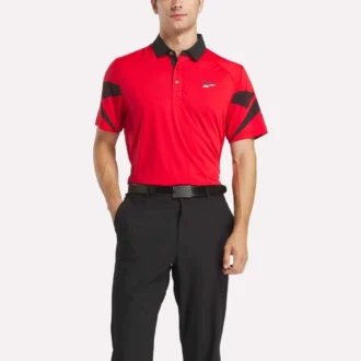Herren-Polohemd Signature Vector Colorblocked