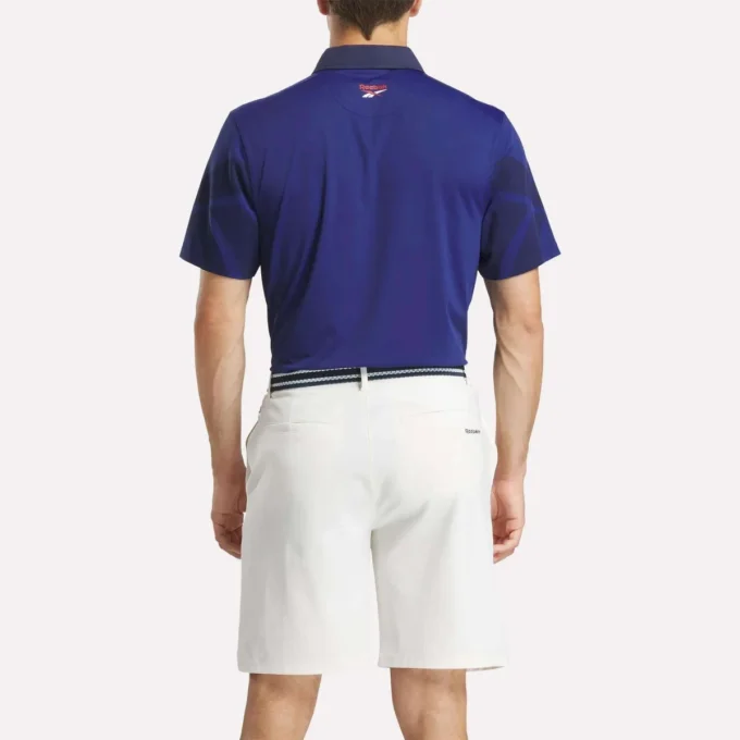 Herren-Polohemd Signature Vector Colorblocked