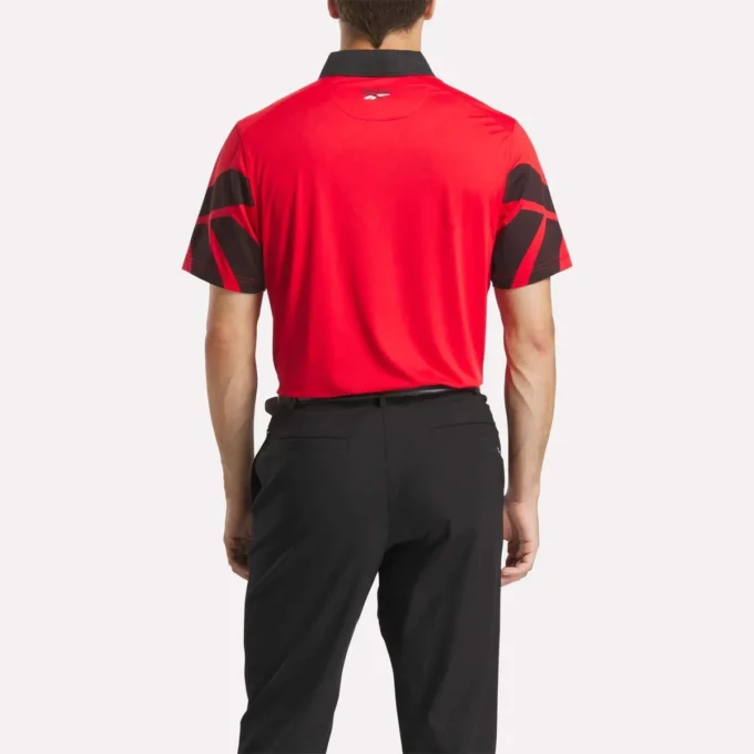 Herren-Polohemd Signature Vector Colorblocked