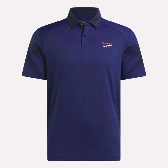 Herren-Polohemd Signature Vector Colorblocked