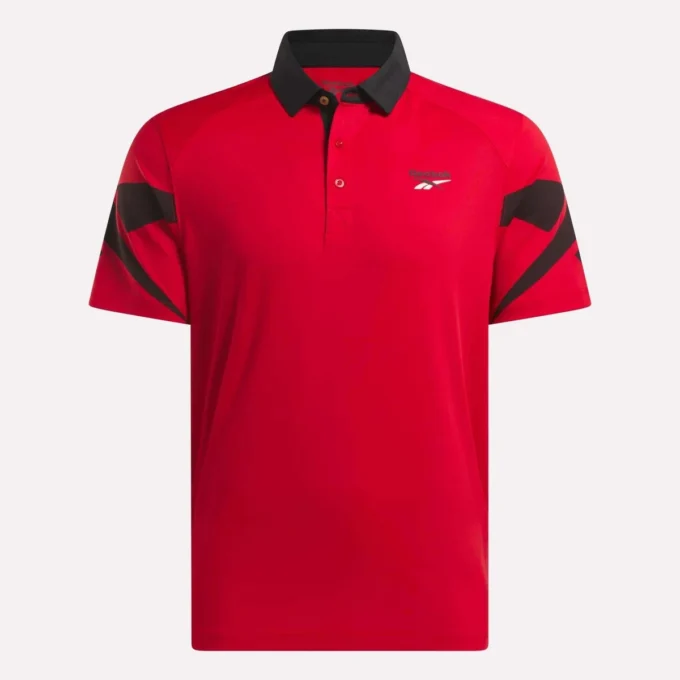 Herren-Polohemd Signature Vector Colorblocked