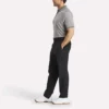 Herren-Poloshirt mit kurzen Ärmeln, tonalem Vector-Jacquardmuster und geripptem Saum