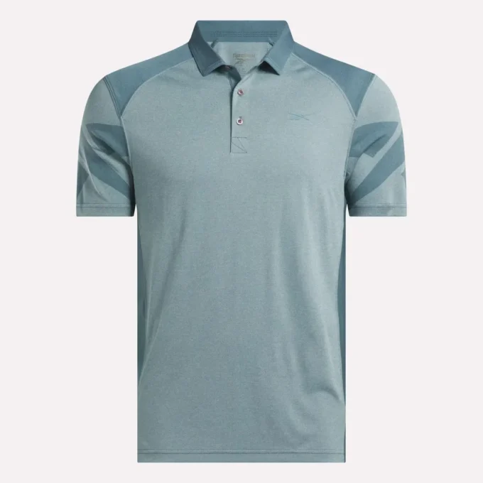 Herren-Poloshirt mit kurzen Ärmeln und charakteristischem Vector-Ärmel