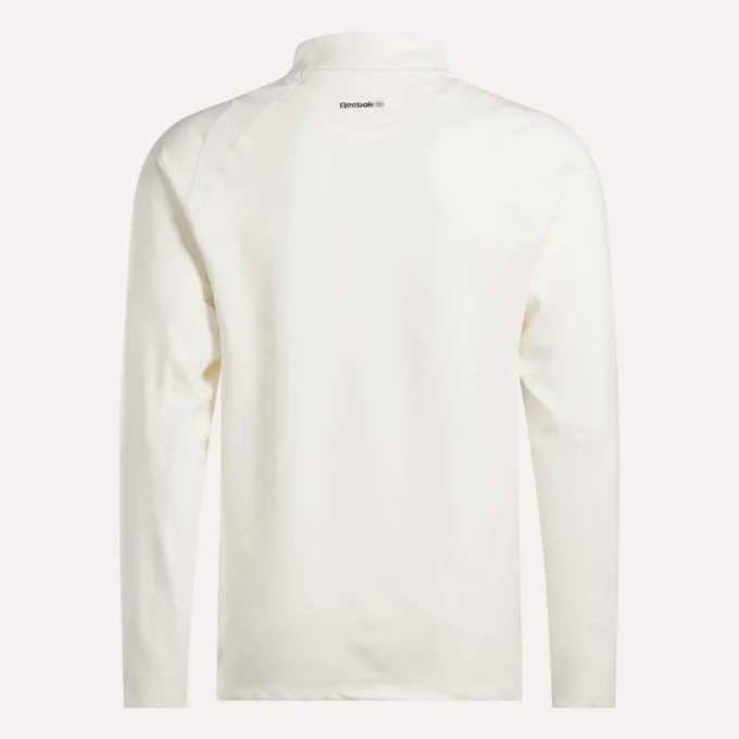 Herren-Pullover mit langen Ärmeln, Aero Flex und 1/4-Reißverschluss