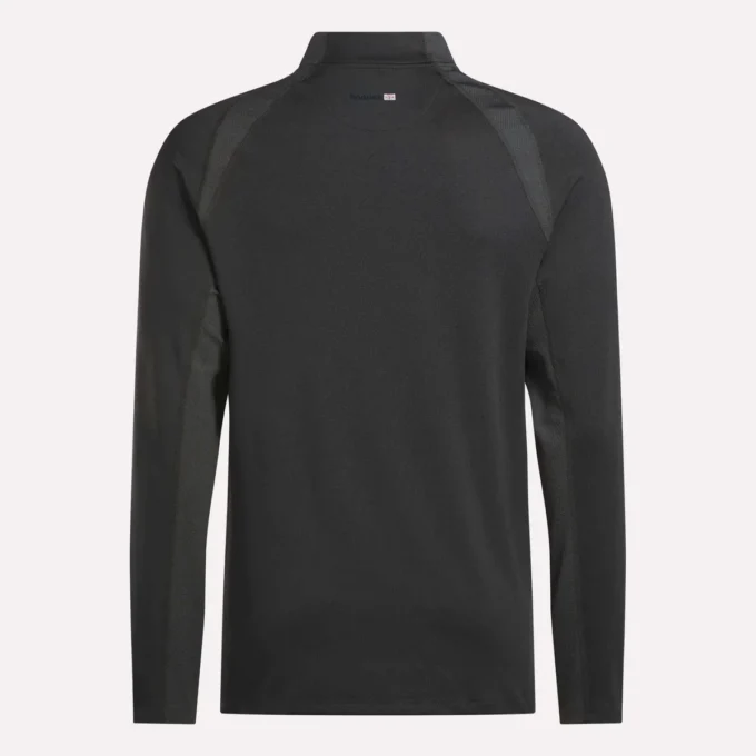 Herren-Pullover mit langen Ärmeln, Aero Flex und 1/4-Reißverschluss
