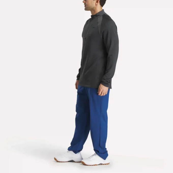 Herren-Pullover mit langen Ärmeln, Aero Flex und 1/4-Reißverschluss