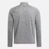 Herren-Sweatshirt mit Viertelreißverschluss und kationischer Feuchtigkeitsableitung