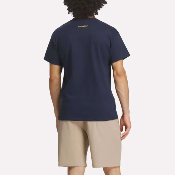 Herren-T-Shirt mit gestapeltem Crushers-Logo