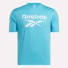 Herren-T-Shirt mit großem Logo und Rundhalsausschnitt