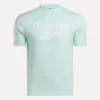 Herren-T-Shirt mit großem Logo und Rundhalsausschnitt