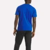 Herren-T-Shirt mit großem Logo und Rundhalsausschnitt
