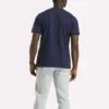 Herren-T-Shirt mit großem Logo und Rundhalsausschnitt