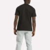 Herren-T-Shirt mit großem Logo und Rundhalsausschnitt