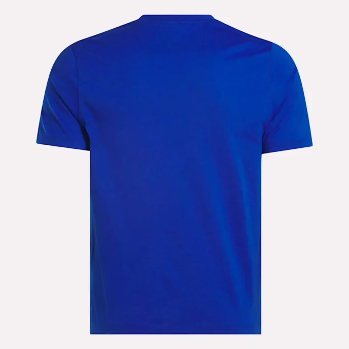 Herren-T-Shirt mit großem Logo und Rundhalsausschnitt