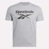 Herren-T-Shirt mit großem Logo und Rundhalsausschnitt