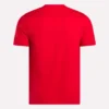 Herren-T-Shirt mit kleinem Logo, Rundhalsausschnitt und kurzen Ärmeln