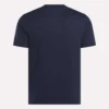 Herren-T-Shirt mit kleinem Logo, Rundhalsausschnitt und kurzen Ärmeln