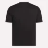 Herren-T-Shirt mit kleinem Logo, Rundhalsausschnitt und kurzen Ärmeln