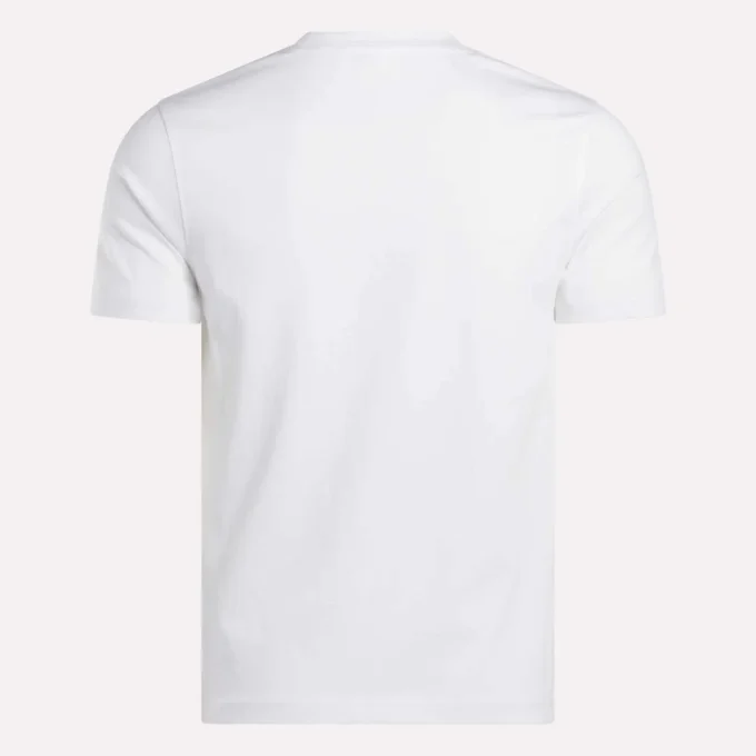 Herren-T-Shirt mit kleinem Logo, Rundhalsausschnitt und kurzen Ärmeln
