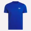 Herren-T-Shirt mit kleinem Logo, Rundhalsausschnitt und kurzen Ärmeln