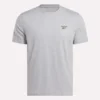 Herren-T-Shirt mit kleinem Logo, Rundhalsausschnitt und kurzen Ärmeln