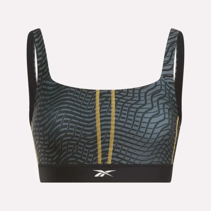 Hype Pack Blocked Allover Print Bralette für Damen