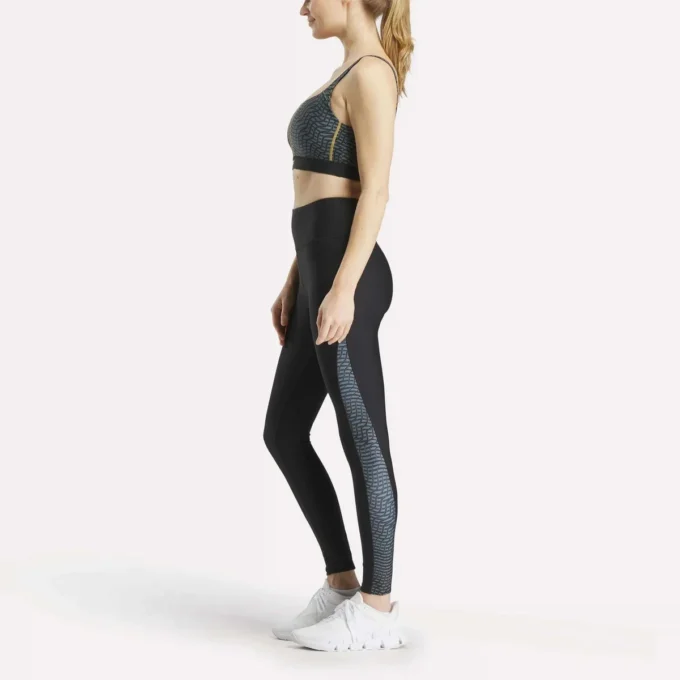 Hype Pack Blocked Allover Print Bralette für Damen