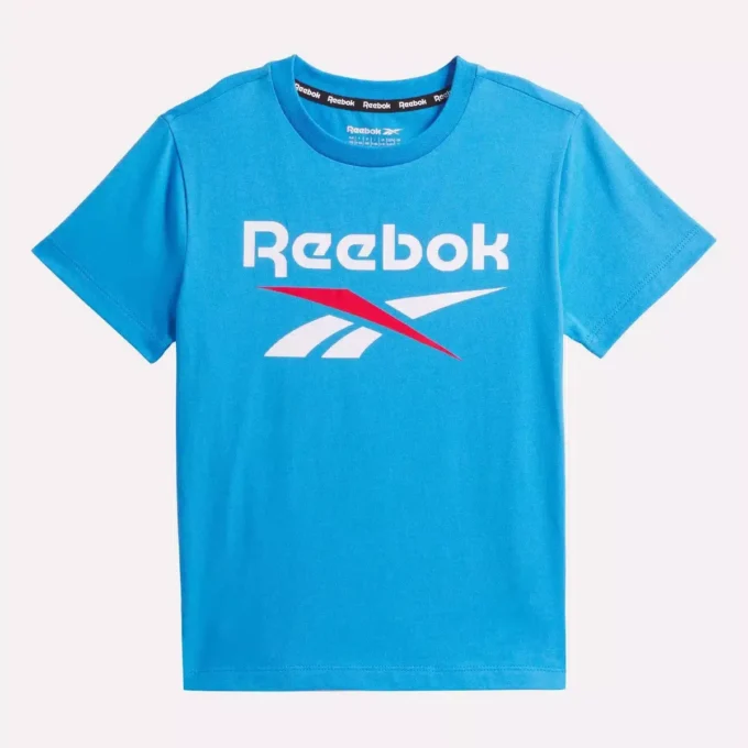 Kinder-T-Shirt mit großem ID-Logo