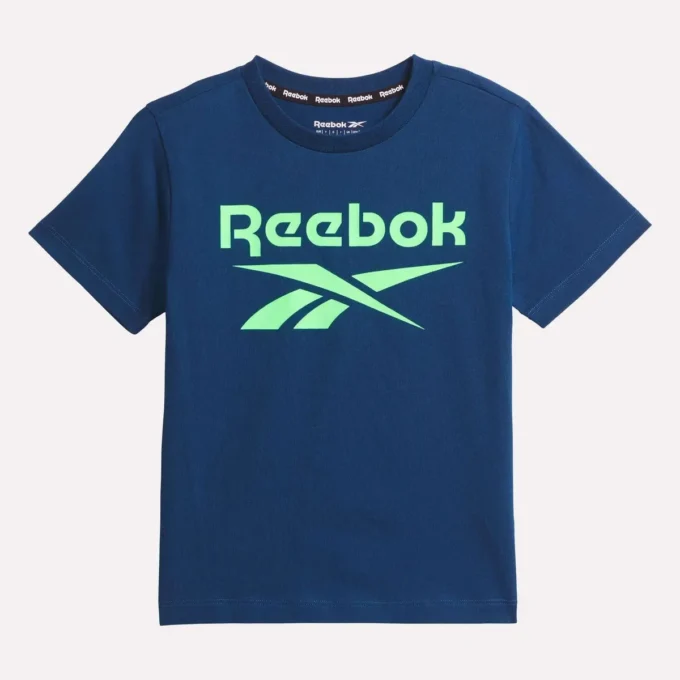 Kinder-T-Shirt mit großem ID-Logo