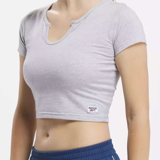 Klassisches Crop-Top für Damen