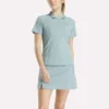 Kurzärmeliges, figurbetontes Golf-Polohemd für Damen