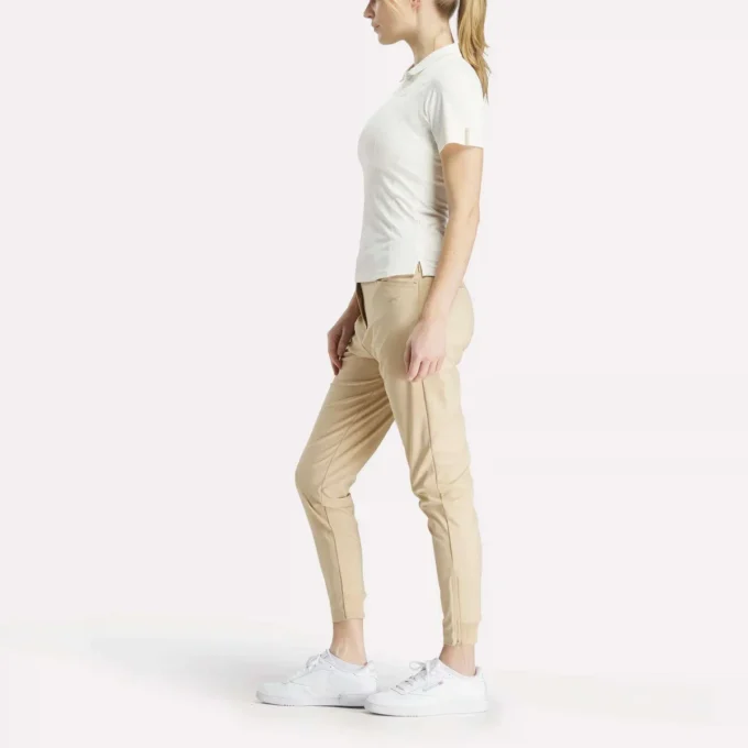 Kurzärmeliges, figurbetontes Golf-Polohemd für Damen