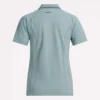 Kurzärmeliges, figurbetontes Golf-Polohemd für Damen