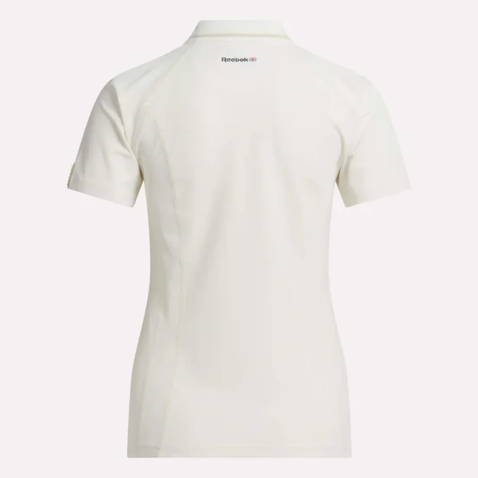 Kurzärmeliges, figurbetontes Golf-Polohemd für Damen