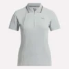 Kurzärmeliges, figurbetontes Golf-Polohemd für Damen