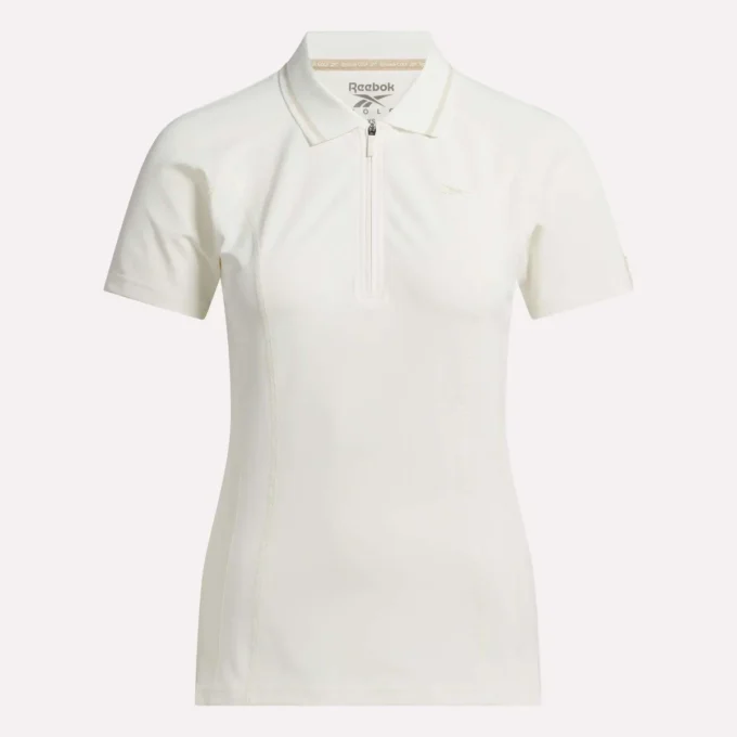 Kurzärmeliges, figurbetontes Golf-Polohemd für Damen