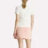 Kurzärmeliges Stretch-Piqué-Polohemd für Damen