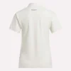 Kurzärmeliges Stretch-Piqué-Polohemd für Damen