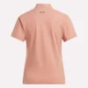 Kurzärmeliges Stretch-Piqué-Polohemd für Damen