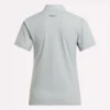 Kurzärmeliges Stretch-Piqué-Polohemd für Damen