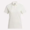 Kurzärmeliges Stretch-Piqué-Polohemd für Damen