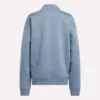 Lang geschnittenes Rollkragen-Sweatshirt für Damen