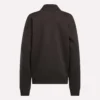 Lang geschnittenes Rollkragen-Sweatshirt für Damen