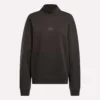Lang geschnittenes Rollkragen-Sweatshirt für Damen