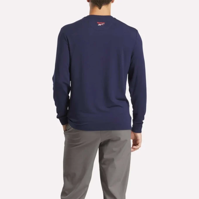Langärmliges Golf-Sweatshirt für Herren